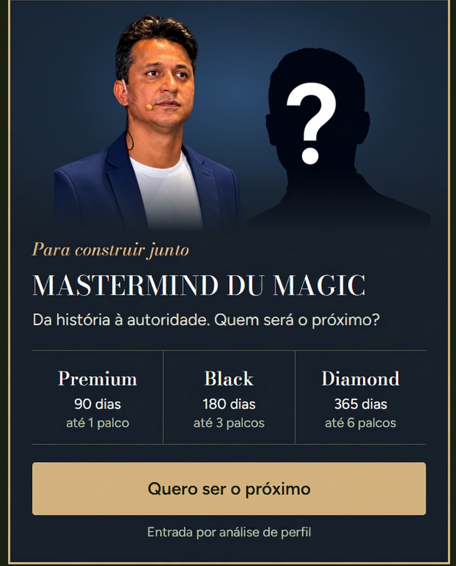 Mastermind Du Magic — Acompanhamento de alto nível